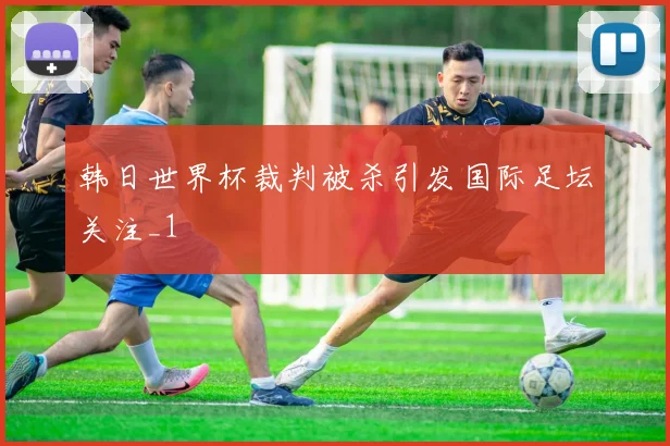韩日世界杯裁判被杀引发国际足坛关注_1